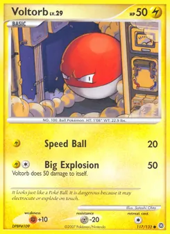 Voltorb — Maravilhas Secretas 117