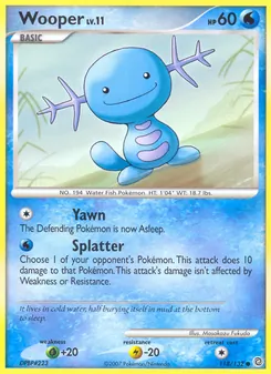 Wooper — Maravilhas Secretas 118