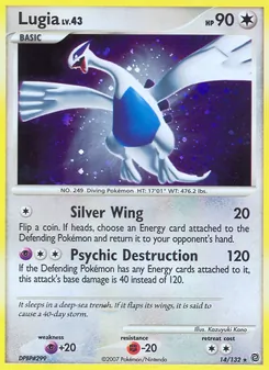 Lugia — Maravilhas Secretas 14
