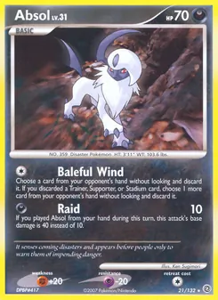 Absol — Maravilhas Secretas 21