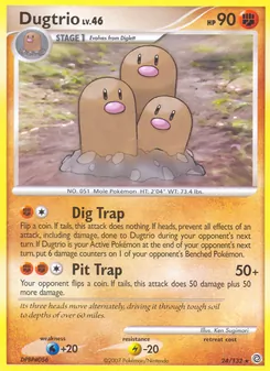 Dugtrio — Maravilhas Secretas 24