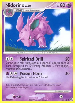 Nidorino — Maravilhas Secretas 57
