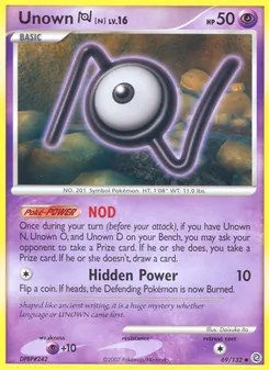 Unown N — Maravilhas Secretas 69
