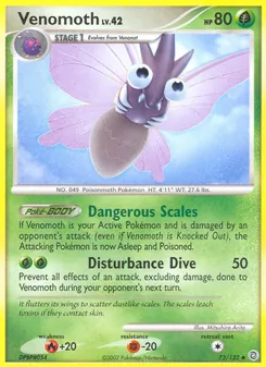 Venomoth — Maravilhas Secretas 73