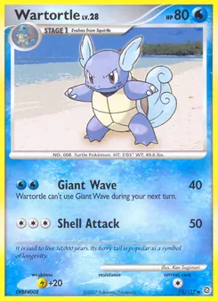 Wartortle — Maravilhas Secretas 75