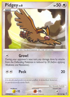 Pidgey — Maravilhas Secretas 99