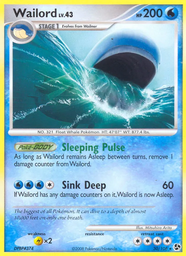 Wailord — Great Encounters 30