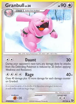 Granbull — Great Encounters 39