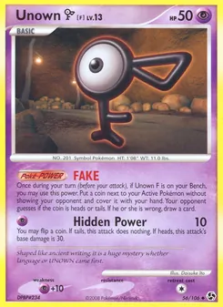 Unown F — Great Encounters 56