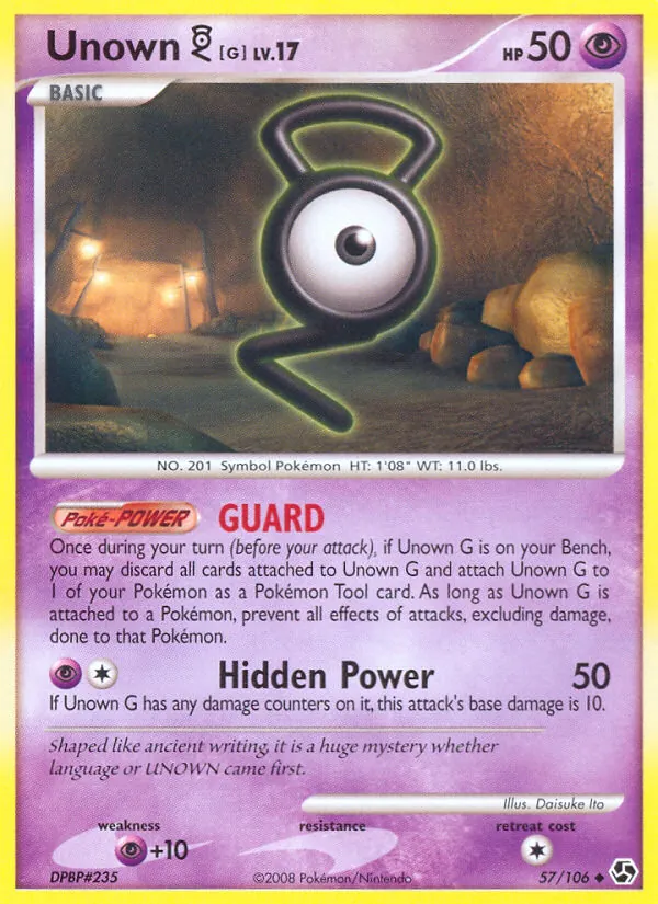 Unown G — Great Encounters 57