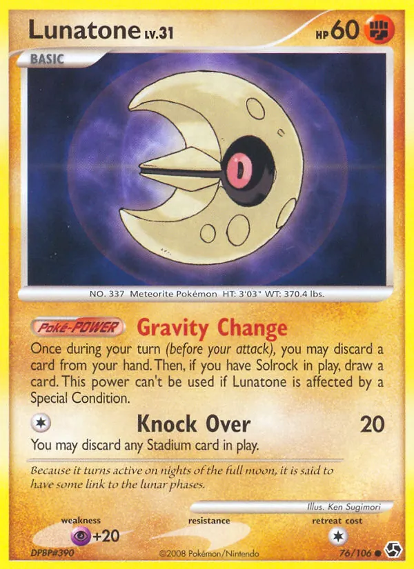 Lunatone — Great Encounters 76