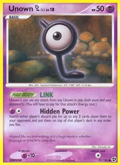 Unown L — Great Encounters 91