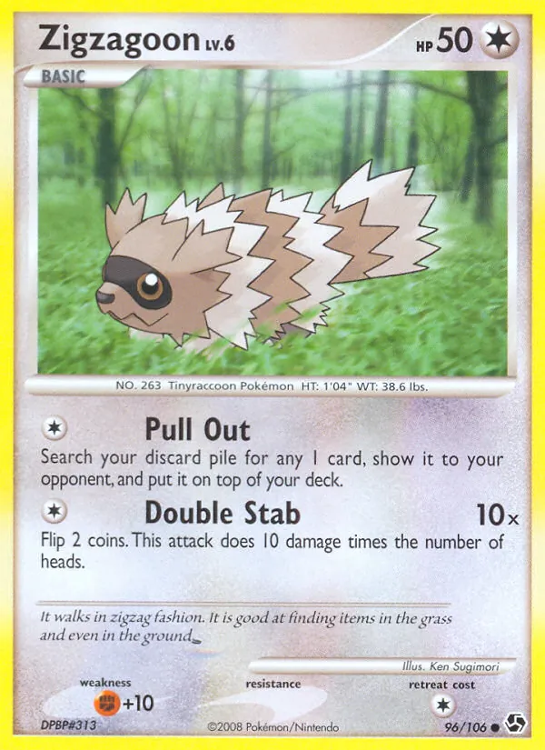 Zigzagoon — Great Encounters 96