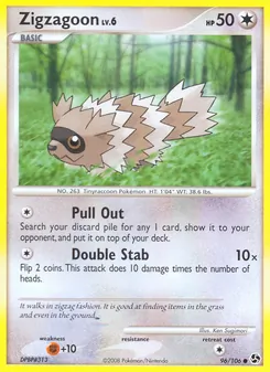 Zigzagoon — Great Encounters 96
