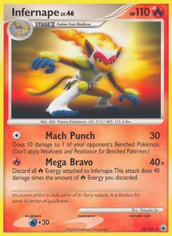 Infernape — Majestic Dawn 22