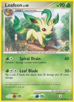 Leafeon — Majestic Dawn 24
