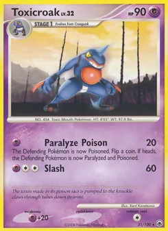 Toxicroak — Majestic Dawn 31
