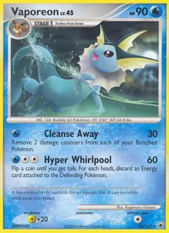 Vaporeon — Majestic Dawn 34