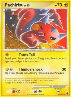 Pachirisu — Majestic Dawn 43
