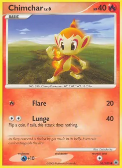 Chimchar — Majestic Dawn 56