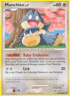 Munchlax — Majestic Dawn 68