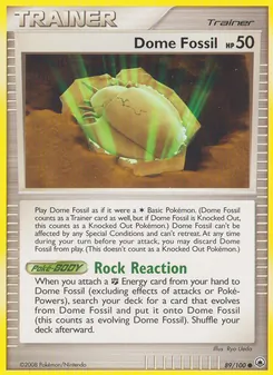 Dome Fossil — Majestic Dawn 89