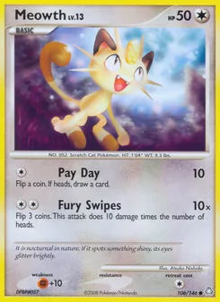 Meowth — Legends Awakened 106