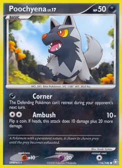 Poochyena — Legends Awakened 116