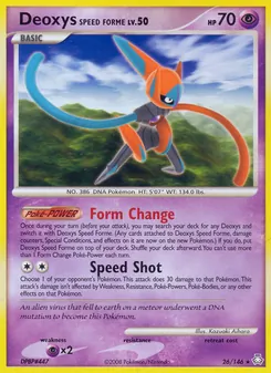 Deoxys Speed Forme — Legends Awakened 26