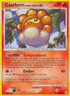 Castform Sunny Form — Legends Awakened 51