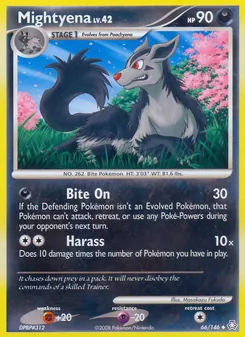 Mightyena — Legends Awakened 66