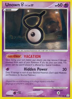 Unown V — Legends Awakened 79