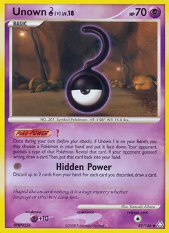 Unown ? — Legends Awakened 82