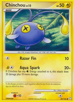Chinchou — Legends Awakened 88