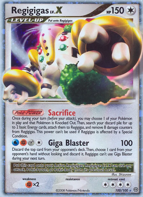 Regigigas — Stormfront 100