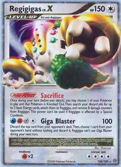 Regigigas — Stormfront 100