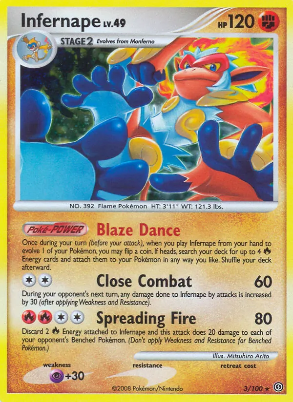 Infernape — Stormfront 3