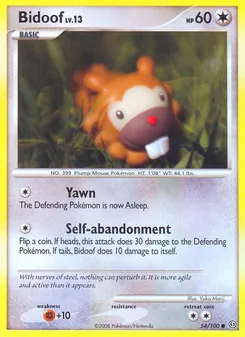 Bidoof — Stormfront 54