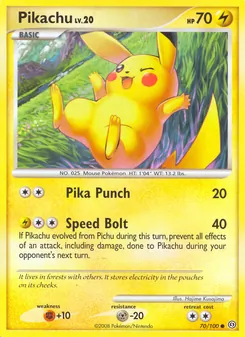 Pikachu — Stormfront 70