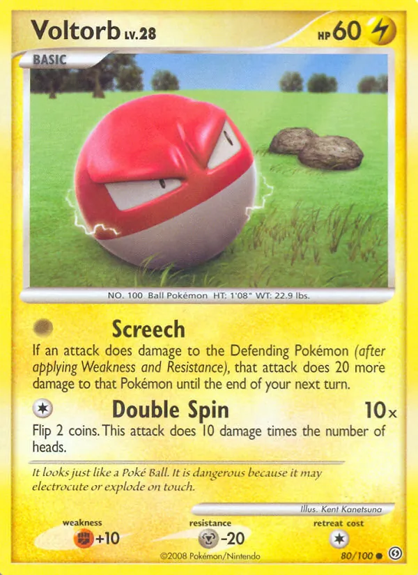 Voltorb — Stormfront 80