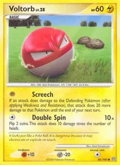 Voltorb — Stormfront 80