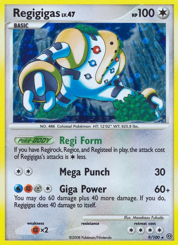 Regigigas — Stormfront 9
