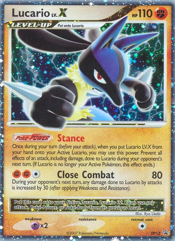 Lucario — DP Black Star Promos DP12