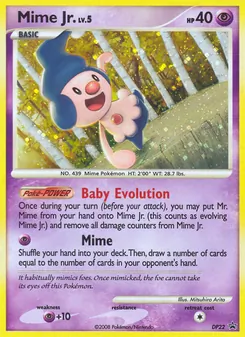 Mime Jr. — DP Black Star Promos DP22