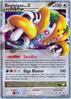 Regigigas — DP Black Star Promos DP30