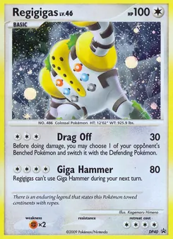 Regigigas — DP Black Star Promos DP40