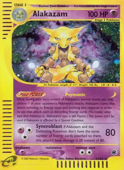 Alakazam — Expedition Base Set 1