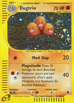 Dugtrio — Expedition Base Set 10