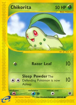 Chikorita — Expedition Base Set 100