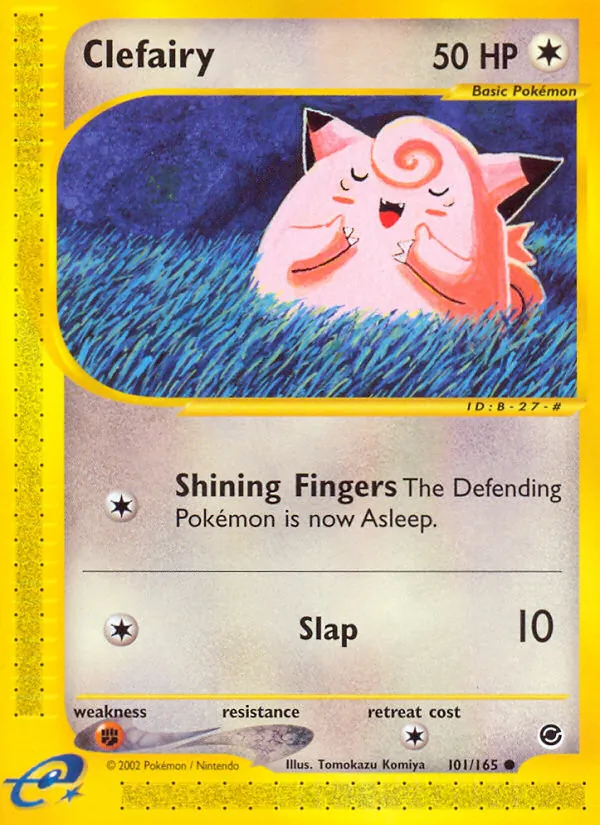 Clefairy — Expedition Base Set 101